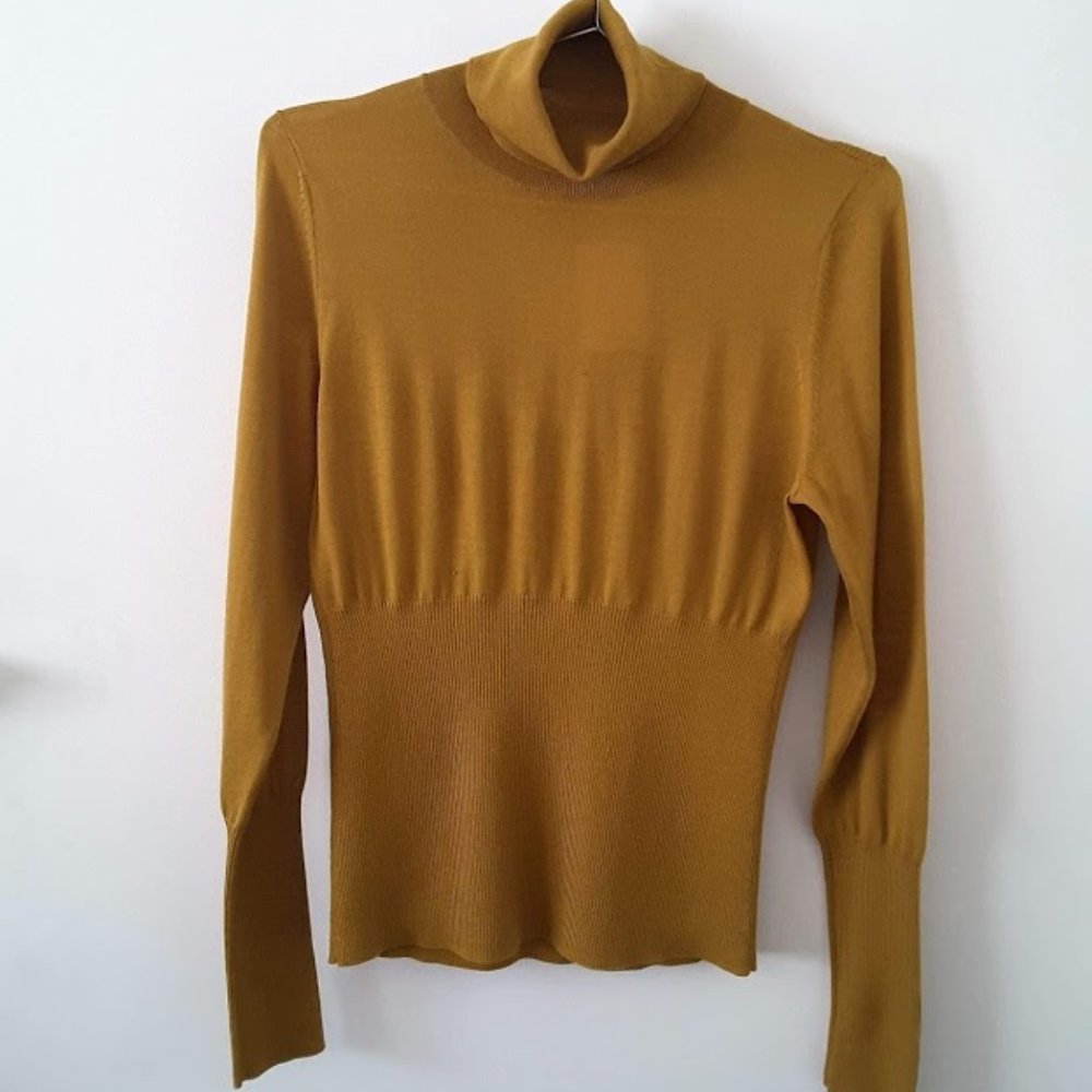 Elie Tahari Merino Wooll Turtleneck Sweater